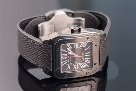 cartier santos carbon black
